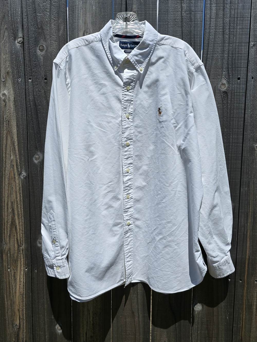 Polo by Ralph Lauren White Button-Down Oxford Shirt - Men